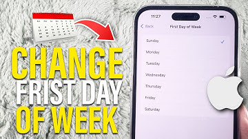 How To Change First Day Of Week on iPhone  - Full Guide