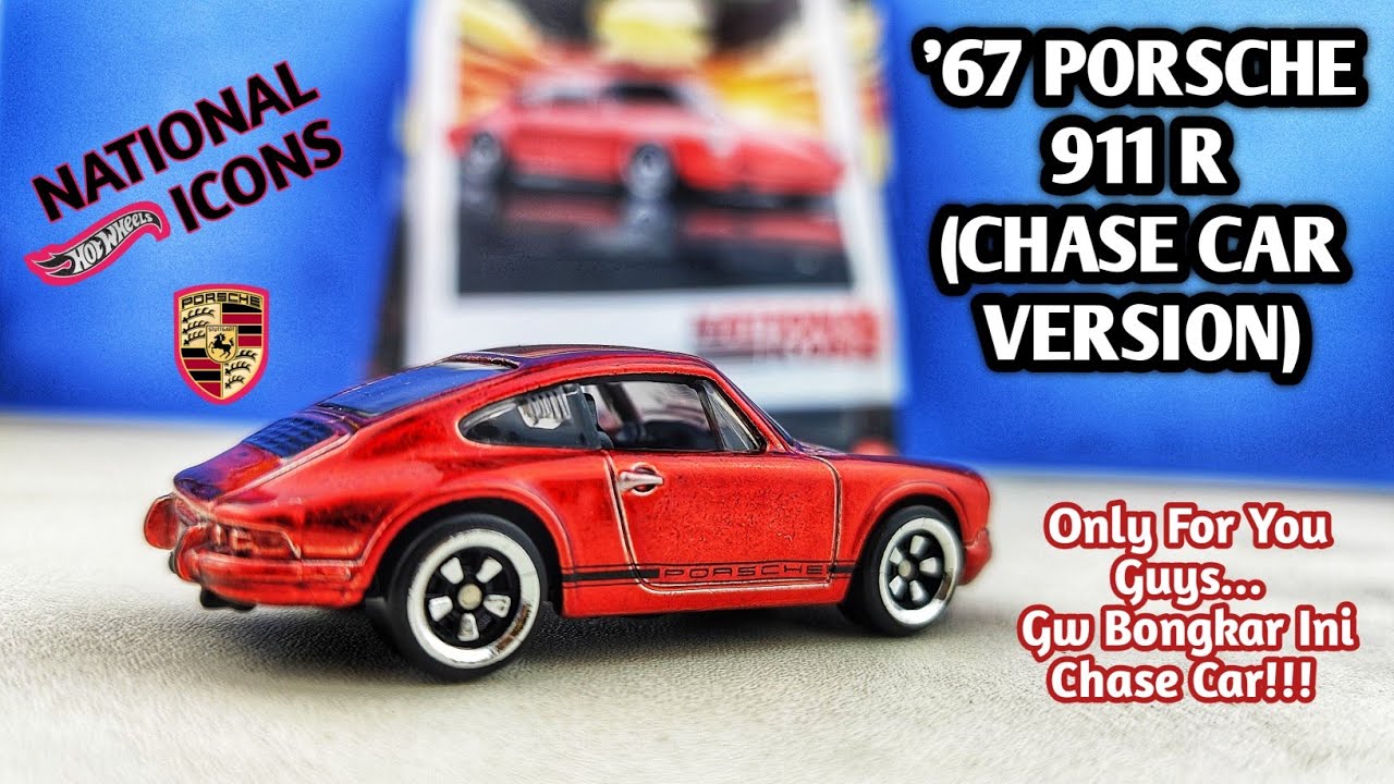 Eps776 KITA BONGKAR dan REVIEW CHASE! '67 PORSCHE 911 R HOT WHEELS NATIONAL ICONS