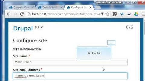 Drupal 8 Download, Installation & Configuration