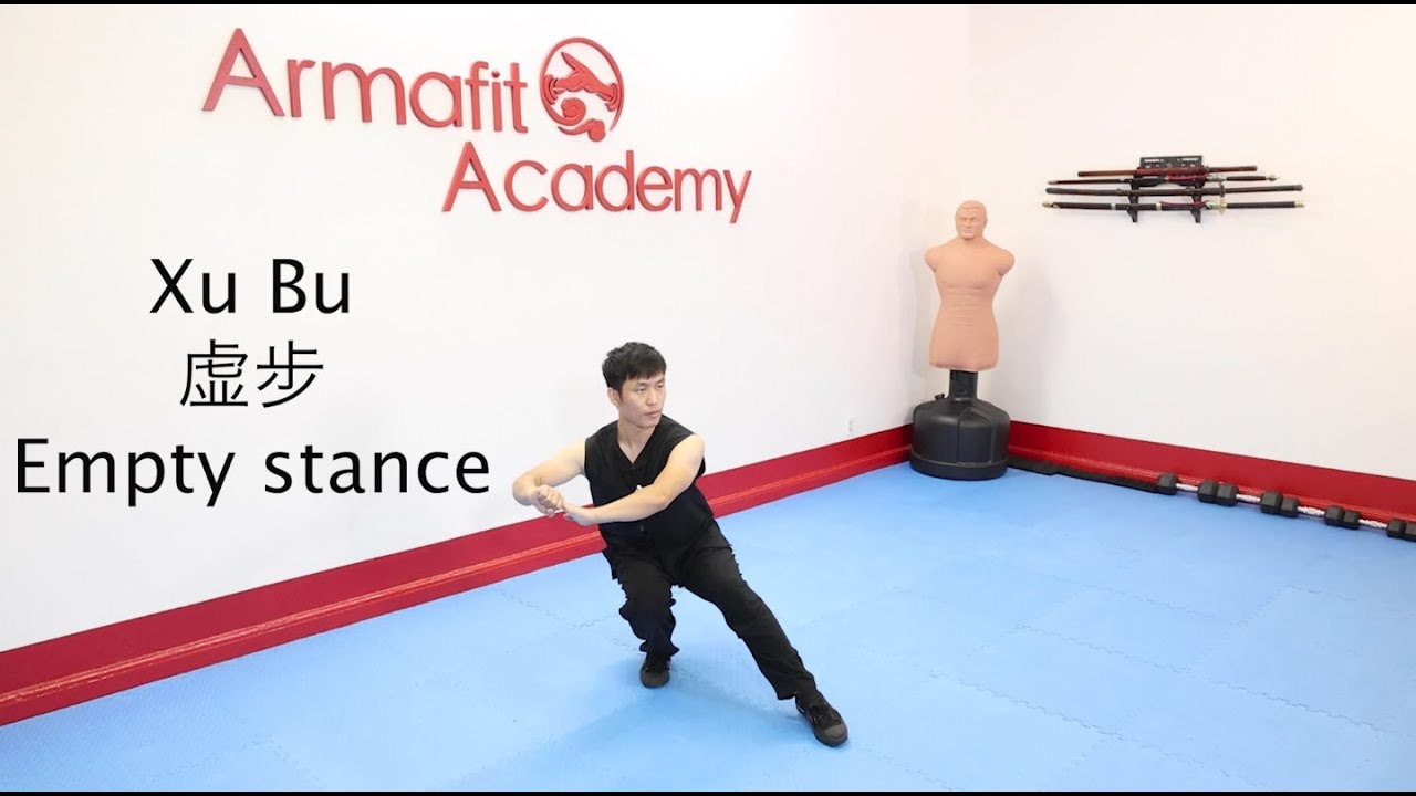 Kung fu / Wushu Training - Empty stance