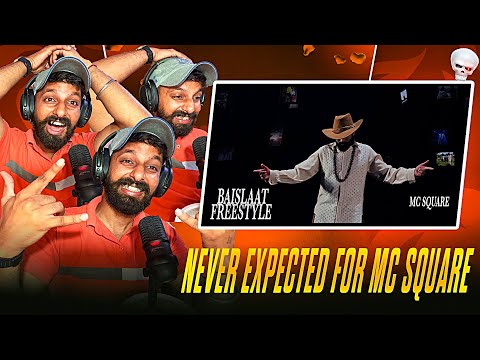 MC SQUARE – BAISLAAT FREESTYLE Reaction 🔥 First Time Listening | Kaint Reaction