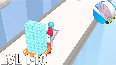 Brick Builder | Level 1-10 Gameplay Walkthrough Part 1 (Android, iOS)