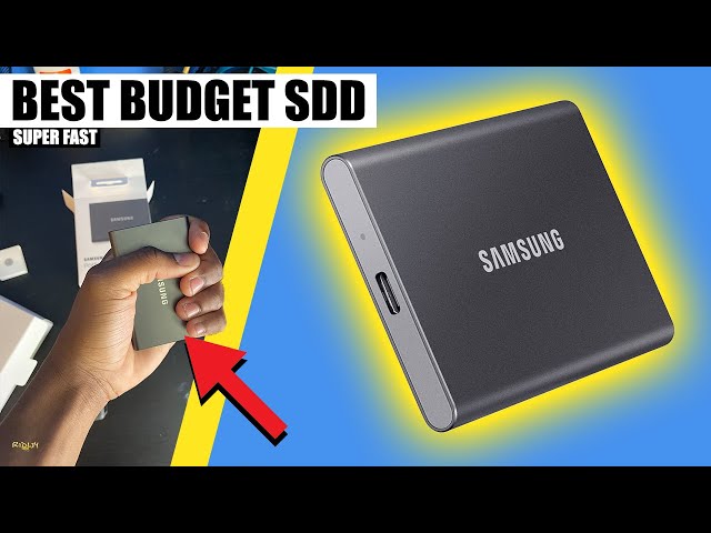 Samsung T7 Portable SSD Unbox + Setup: Super Fast! 