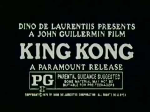 King Kong 1976 TV trailer