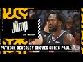 Kendrick Perkins reacts to Patrick Beverley shoving Chris Paul: That was uncalled for! | The Jump