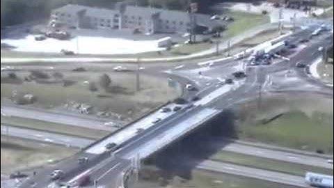 How to drive through a Diverging Diamond Interchange