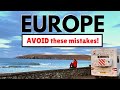 🛑 EUROPE TRAVEL: Are YOU making these mistakes?