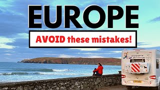 🛑 EUROPE TRAVEL: Are YOU making these mistakes