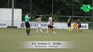 Rot-Gelb Wesseling - Viktoria Gruhlwerk Pass Schuss Tor