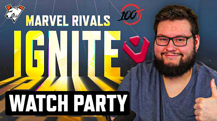 Marvel Rivals Ignite Tournament Watch Party !gamersupps