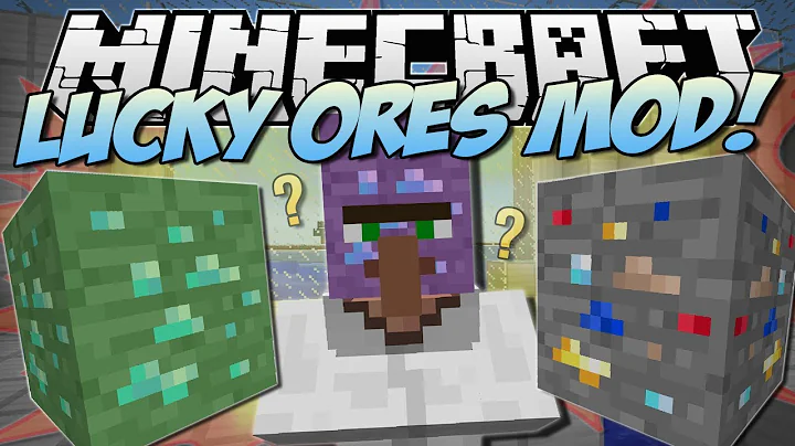 Minecraft | LUCKY ORES MOD! (What Will You Find?!) | Mod Showcase