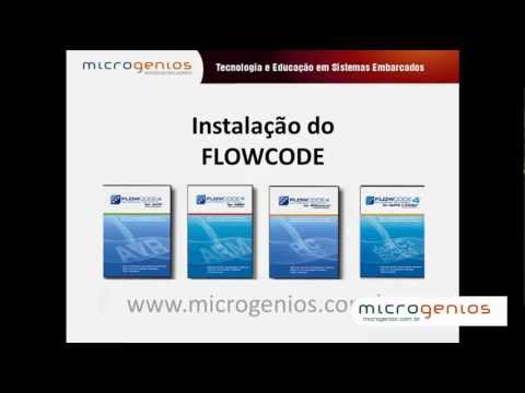 Instalação do FLOWCODE - Microgenios