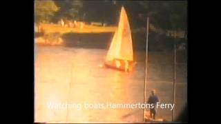 Hammerton's Ferry and Eel Pie Island,Twickenham 1960-1974 Home Movie