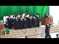 Methodist Canticle: we praise thee O God:We acknowledge the to be the Lord. Sung by Gethsemane choir