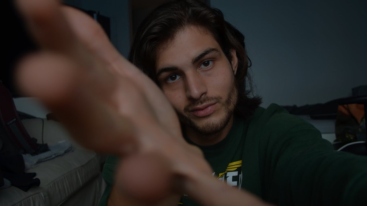 dark hand movements ASMR but it gets darker // whisper, soft talking ...