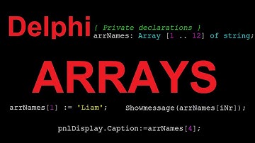 Delphi Arrays