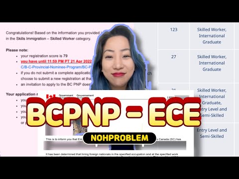 BC PNP ECE profile nominated in a day?! Nohproblem with this