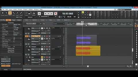 Cakewalk/SONAR Demo Simple Crossfade 6/18/19