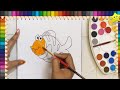 How to Draw Fish - How to Draw Fish for Kids and Teens #fishcartoon #starbellt
