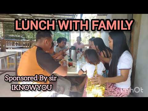 LUNCH WITH FAMILY SPONSOR BY @IKNOWYOU-s5c