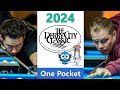 Chris reinhold vs chip compton  one pocket  2024 derby city classic rd 1