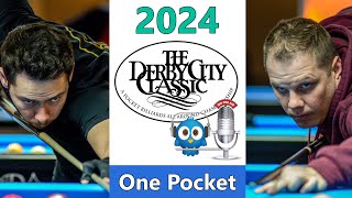Chris Reinhold vs Chip Compton - One Pocket - 2024 Derby City Classic rd 1
