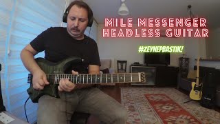 Uslanmıyor Bu - Guitar Solo (Cover) Mile Messenger Headless Guitar