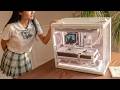 The Perfect COMPACT White Gaming PC... ROG 5080 + Curved Glass