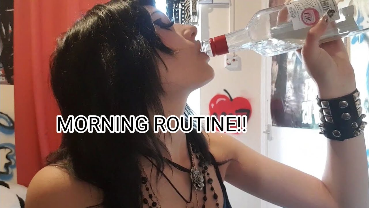 college morning routine.