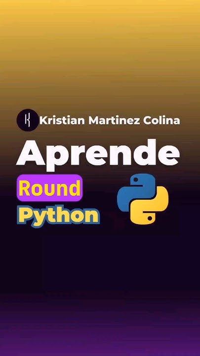 Como usar Round en Python #estudiantesdesistemas - YouTube