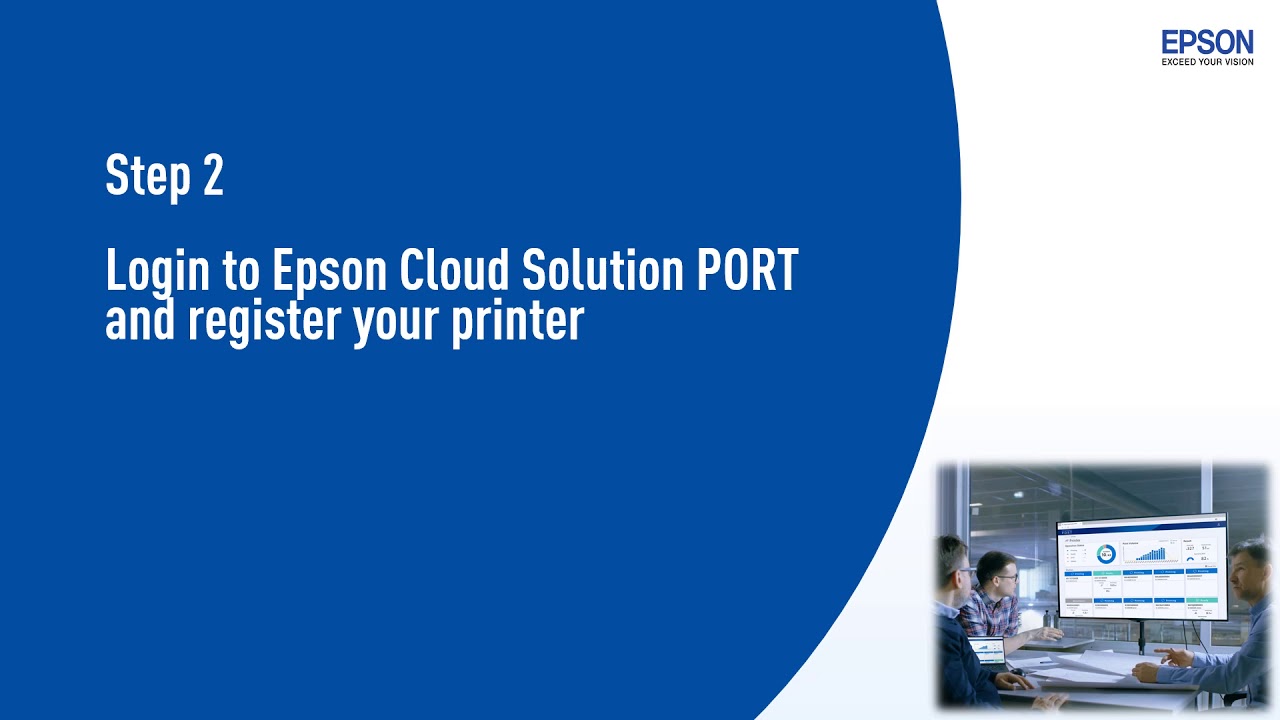 Epson Cloud Solution PORT - Registration Guide - YouTube