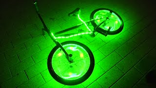 Crazy BMX LED Parkour Tricks!✔️
