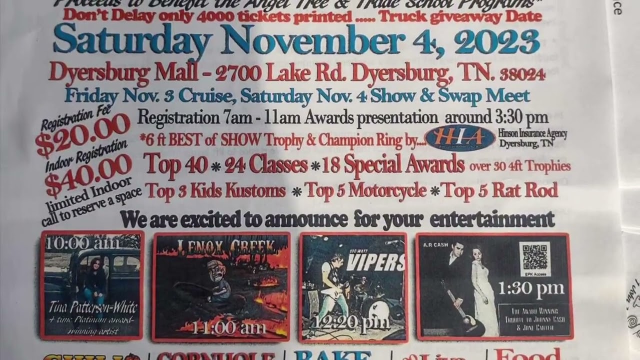 Sudden Missouri storm at Wright City after car show. Cool ratrod prize.