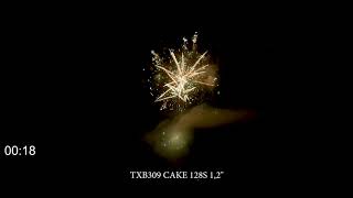 Fajerwerki TXB309 CAKE 128S 1,2'' TRIPLEX