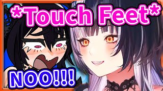 Shiori Tries to TOUCH NERISSA'S FEET During Their Off Collab 【HololiveEN】