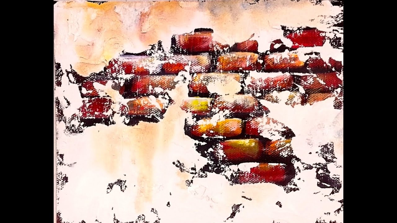 How To Paint Bricks On Canvas Acrylic How To Paint Bricks On Canvas Acrylic