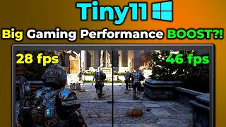 Tiny11 Big Gaming Performance Boost? | Ultra Light Weight Windows 11 | Ryzen R5 5500U | No Bloatware