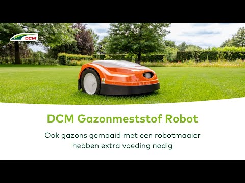 Ook gazons met robotmaaier hebben extra voeding nodigBij gebruik van een robotmaaier worden de maairesten door micro-organismen afgebroken en omgezet in voed...