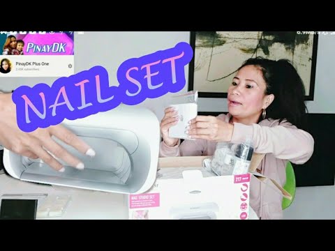 SILVER CREST NAIL STUDIO STUDIO SET | UNBOXING - YouTube