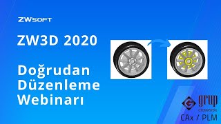 Zw3D Ile Doğrudan Düzenleme Webinarı