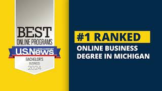 #1 Ranked Online Business Degree in Michigan. UM-Flint.