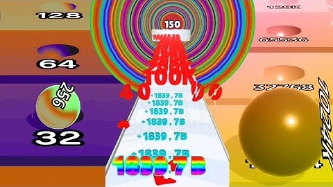 2048 | Level Up Circles vs [ Reach Up High ] Number Run & Merge: Shooting vs Ball Run Infinity