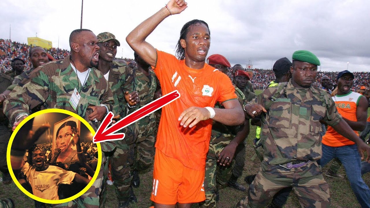 ⁣El HERÓICO acto de Drogba que EVITÓ UNA GUERRA en su país