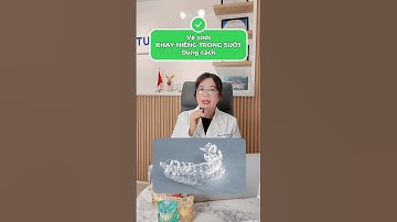 Vệ sinh KHAY NIỀNG TRONG SUỐT đúng cách✅ #NhaKhoaTuongMinh #suckhoe #shorts #niengrangtronhsuot #fpy