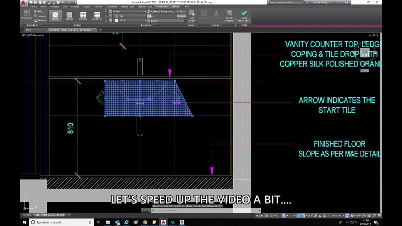 Revit Bath Tiling Demo Video Presentation 251019 YouTube