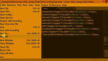 DataTables   Server side Processing in Laravel using Yajra