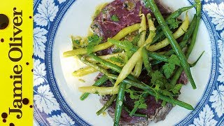 Beef carpaccio salad | Jamie Oliver