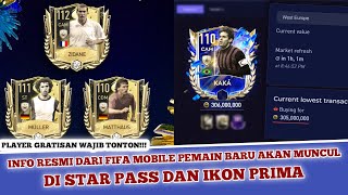 INFO RESMI DARI FIFA MOBILE PEMAIN BARU AKAN MUNCUL DI STAR PASS DAN IKON PRIMA | FIFA MOBILE screenshot 4