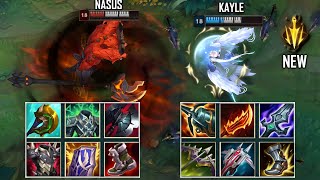 LETHAL TEMPO KAYLE vs 1000 STACK NASUS FIGHTS & Best Moments!
