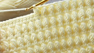 Great Very easy crochet baby blanket model explanation for beginners #crochet